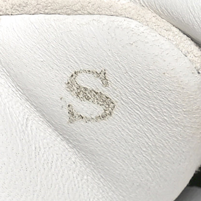 Hermes Air Mesh Suede Goatskin Mens Bouncing Sneakers 42 Black White 10 of 10