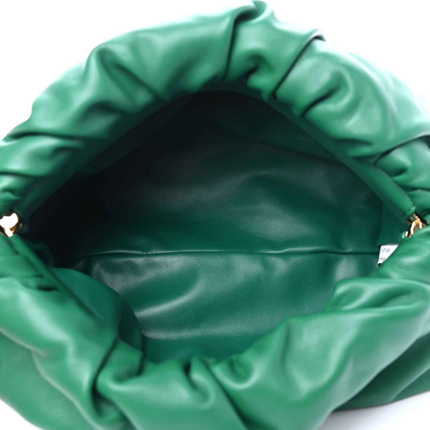 Calfskin The Pouch Chain Racing Green