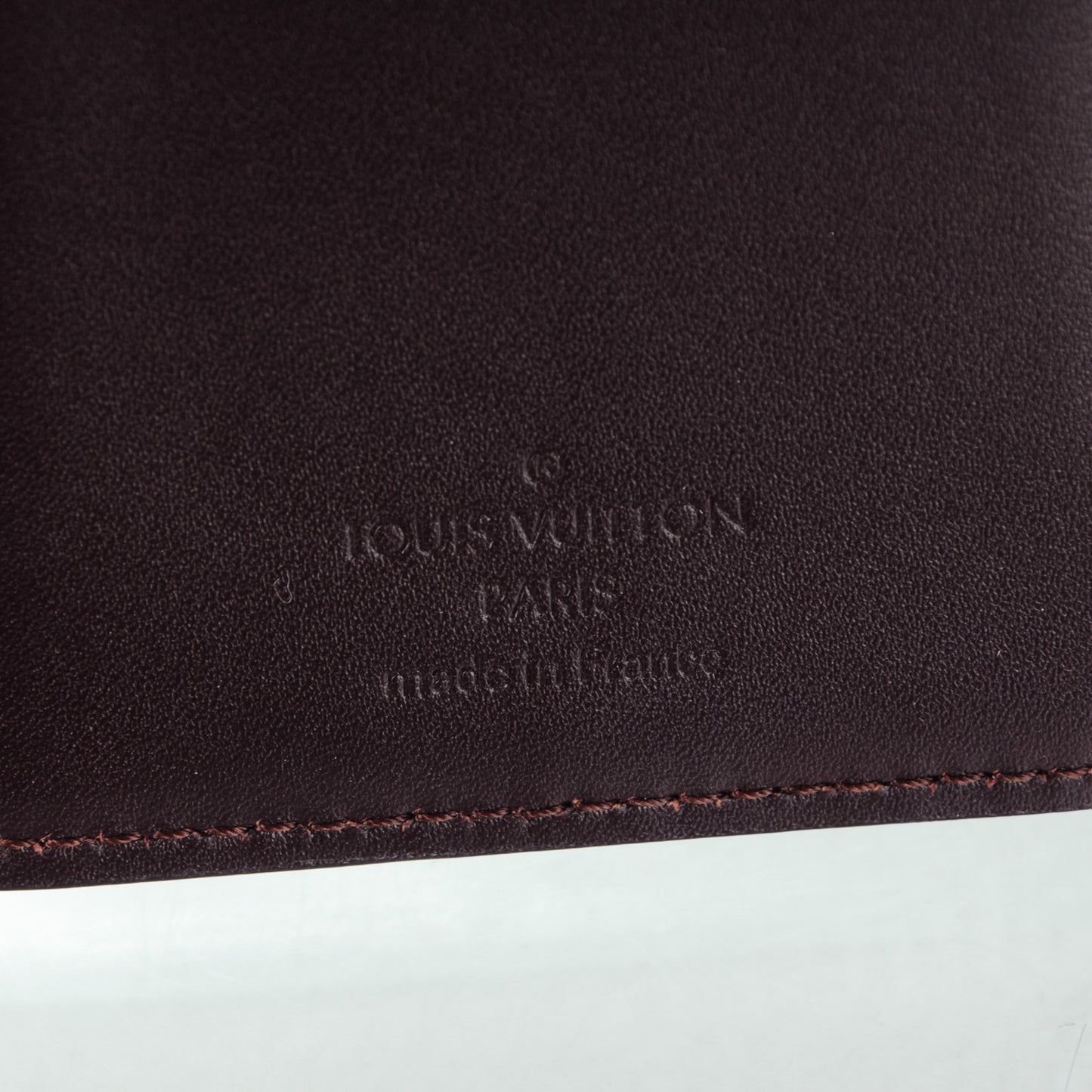 Vernis French Purse Wallet Amarante