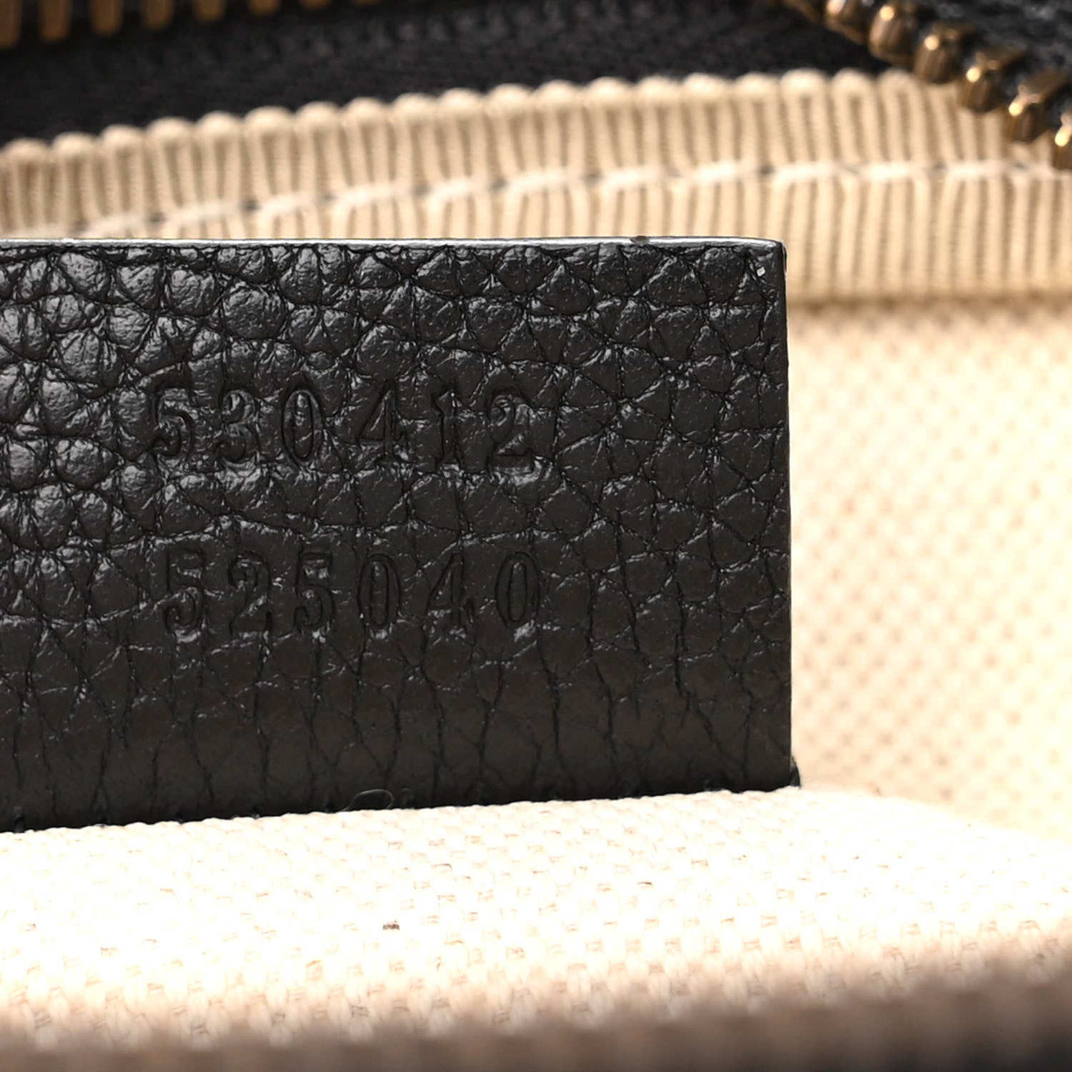Gucci Grained Calfskin Logo Belt Bag Black 7 of 10
