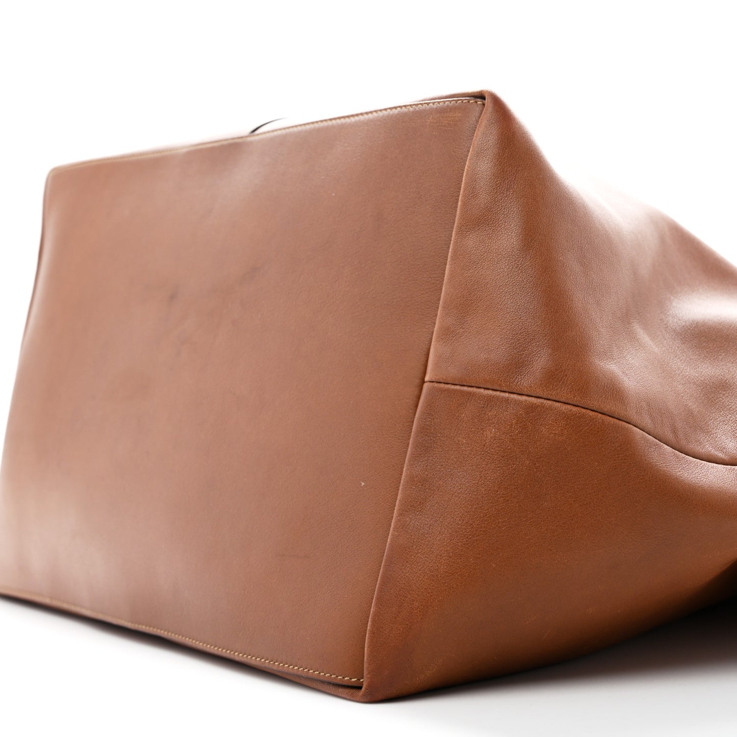 Calfskin Y Tote Brick