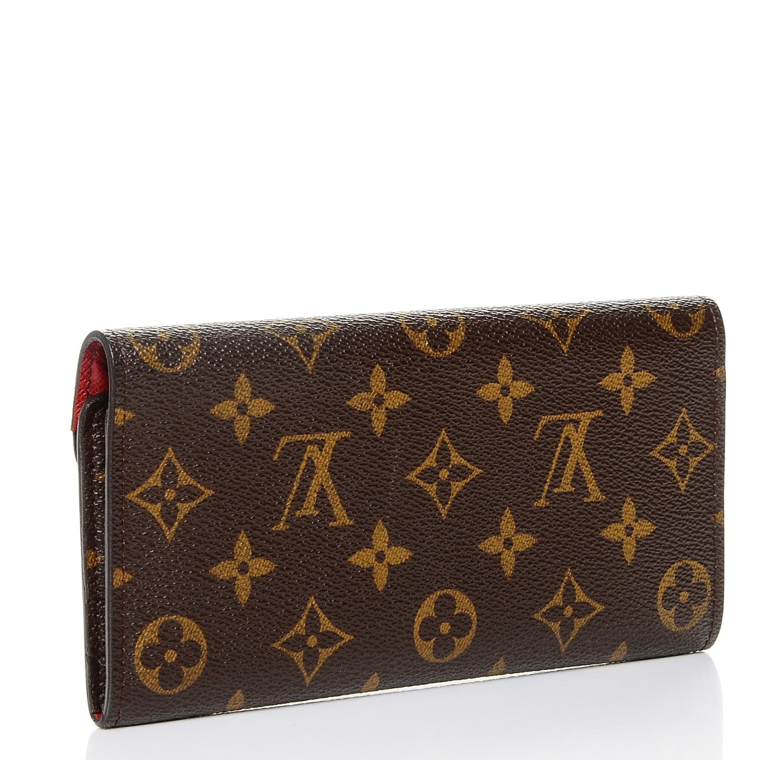 Louis Vuitton Monogram Josephine Wallet Red 3 of 8