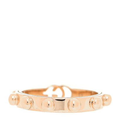 Gucci 18K Yellow Gold Running GG Ring 51 5.75 3 of 4