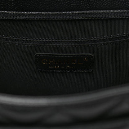 Chanel Caviar Quilted Flap Tote Black 5 of 11