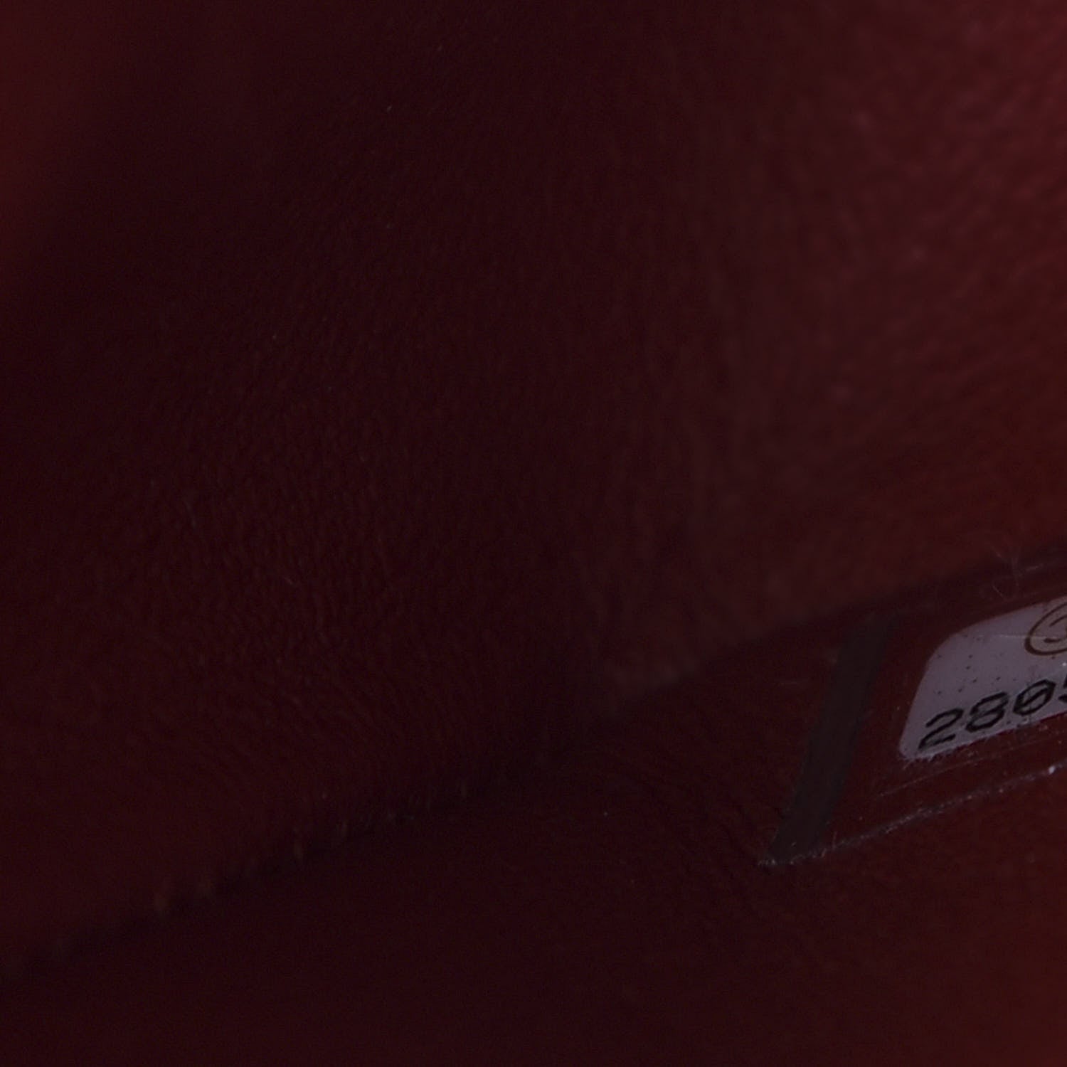 Chanel Aged Calfskin Quilted 2.55 Reissue Mini Flap Red 9 of 11