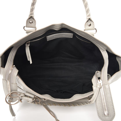 Balenciaga Chevre Gold Metallic Edge Hardware City Gris Glace 5 of 10