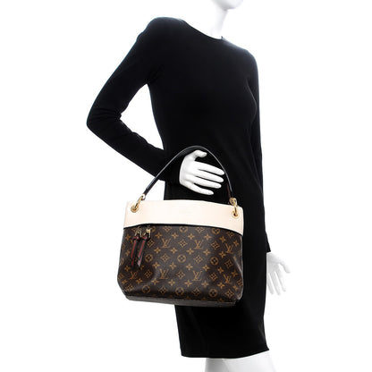 Louis Vuitton Monogram Tuileries Besace Creme 3 of 8