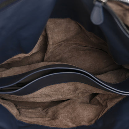 Bottega Veneta Nappa Intrecciato Shoulder Bag Dark Navy 5 of 13