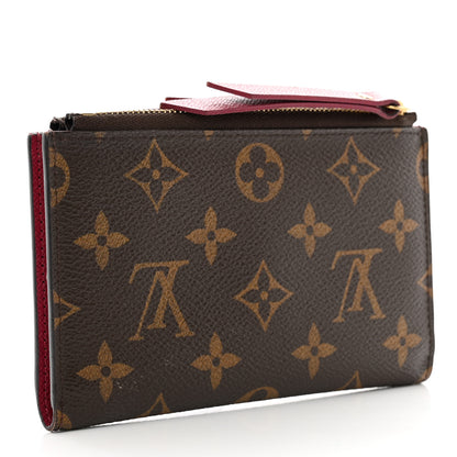 Louis Vuitton Monogram Adele Compact Wallet Fuchsia 3 of 9