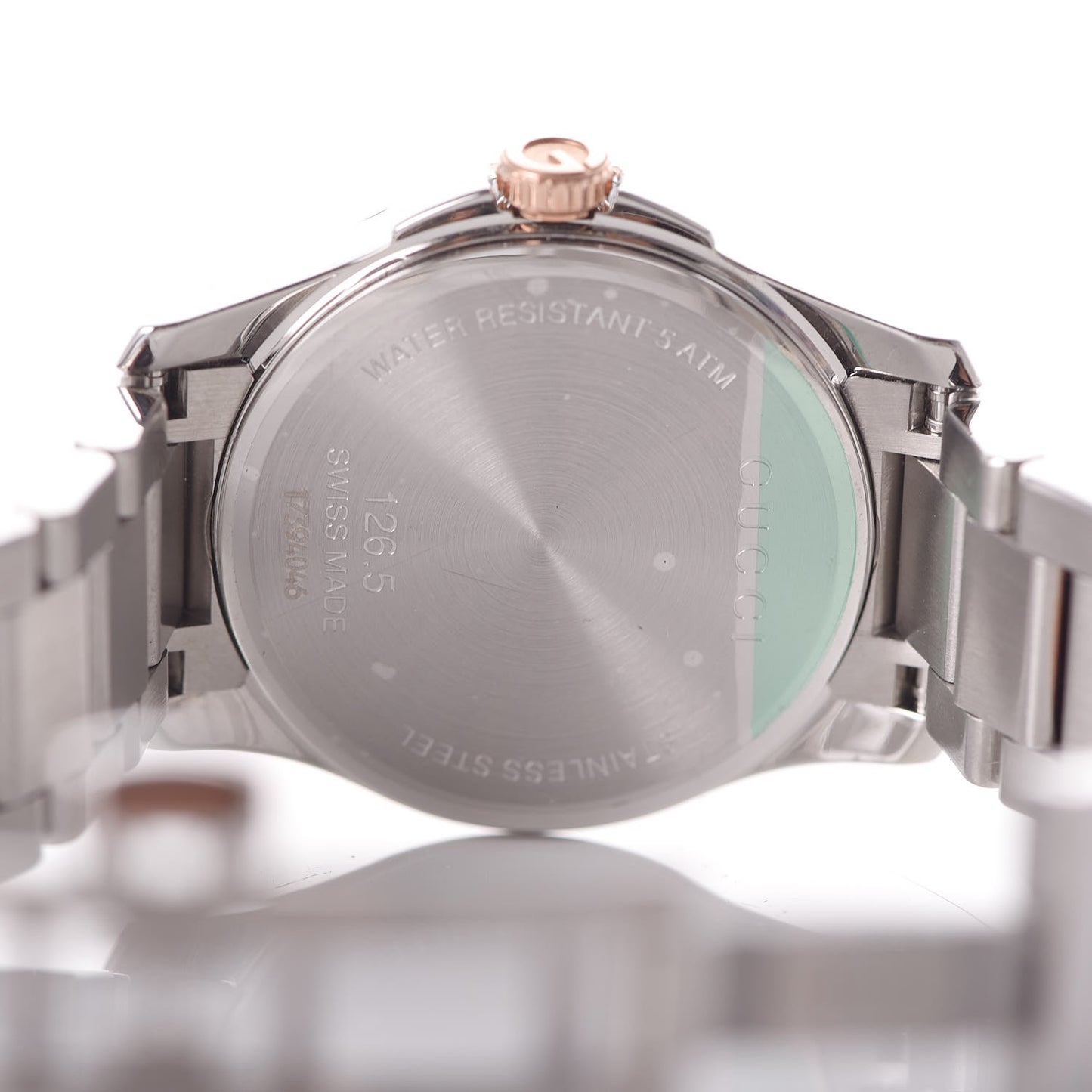 Stainless Steel 27mm 126.5 G-Timeless Quartz Watch Grey