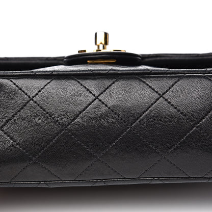 Chanel Lambskin Quilted Mini Square Flap Black 9 of 17