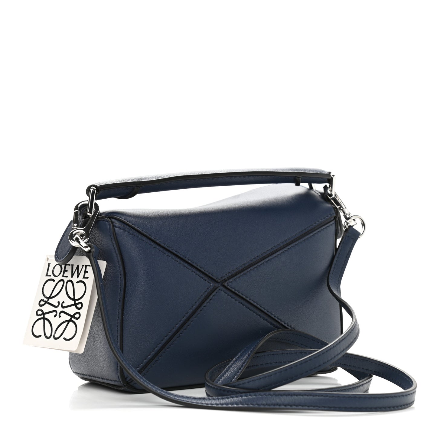 Calfskin Mini Puzzle Bag Ocean