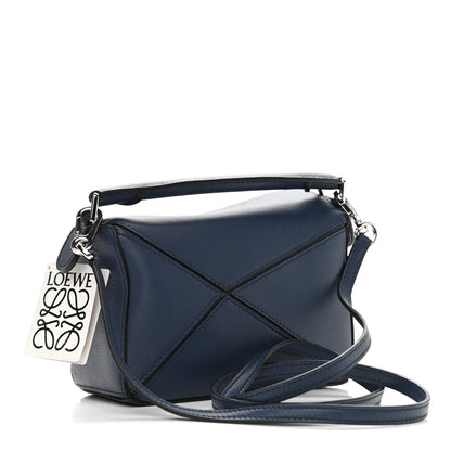 Loewe Calfskin Mini Puzzle Bag Ocean 3 of 9