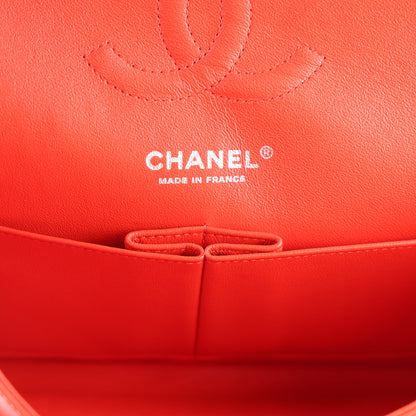 Chanel Patent Quilted Medium Double Flap Red 6 of 10