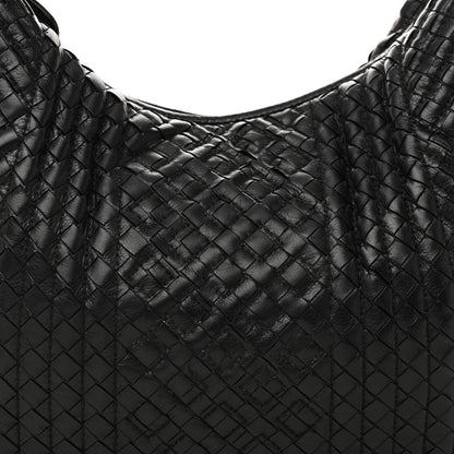 Bottega Veneta Nappa Intrecciato Medium Hobo Black 7 of 9