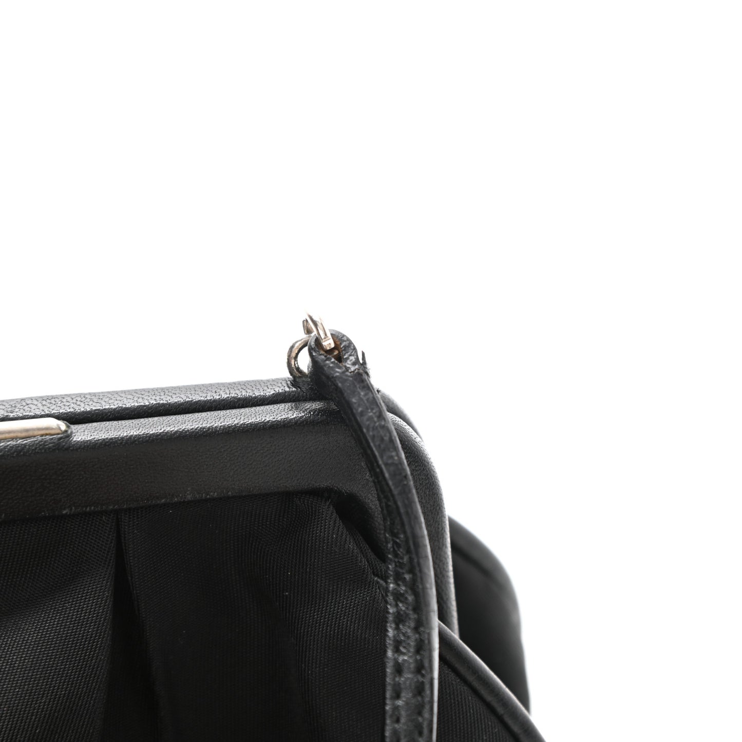 Tessuto Nylon Crossbody Bag Black
