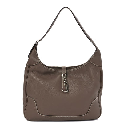 Hermes Taurillon Clemence Sac Trim II 35 Etoupe 1 of 10