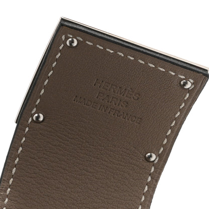 Hermes Evercolor Kelly Dog Bracelet T1 Rouge H 4 of 6