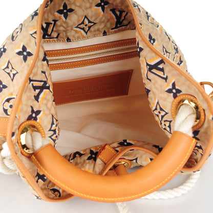 Louis Vuitton Canvas Monogram Cruise Bulles MM Natural 5 of 8