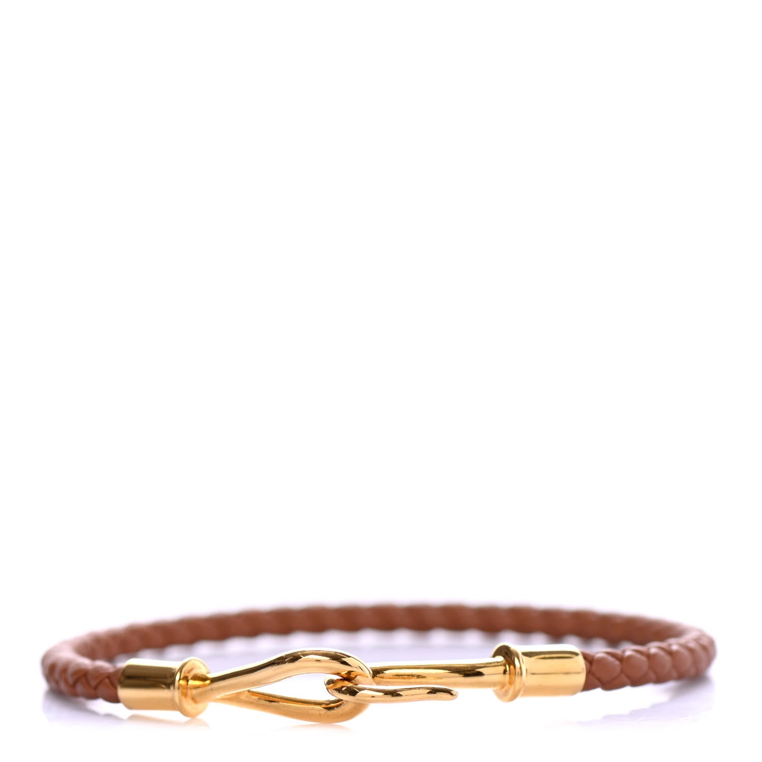 Hermes Swift Jumbo Hook Bracelet T3 Gold 1 of 5