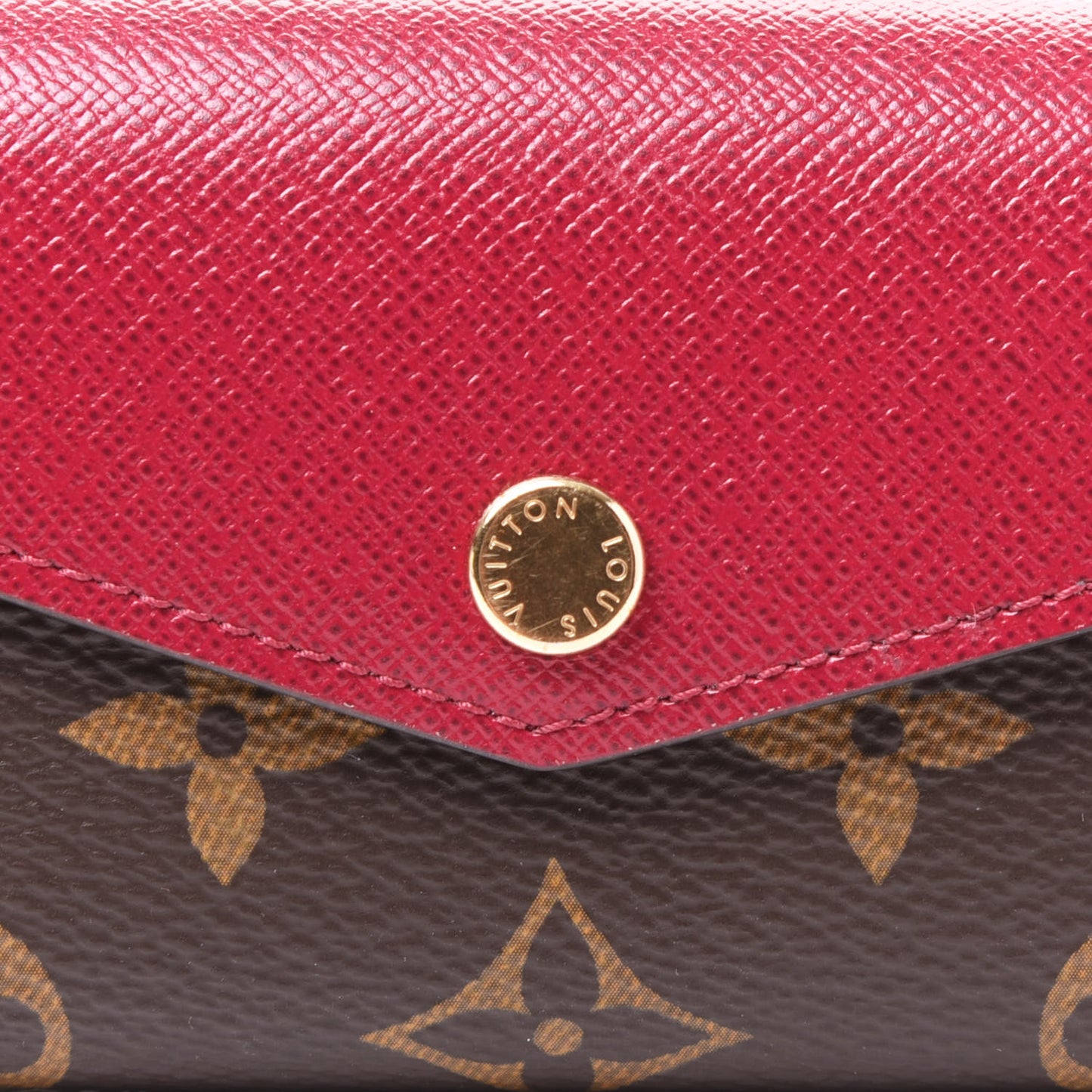 Monogram Sarah Multicartes Fuchsia