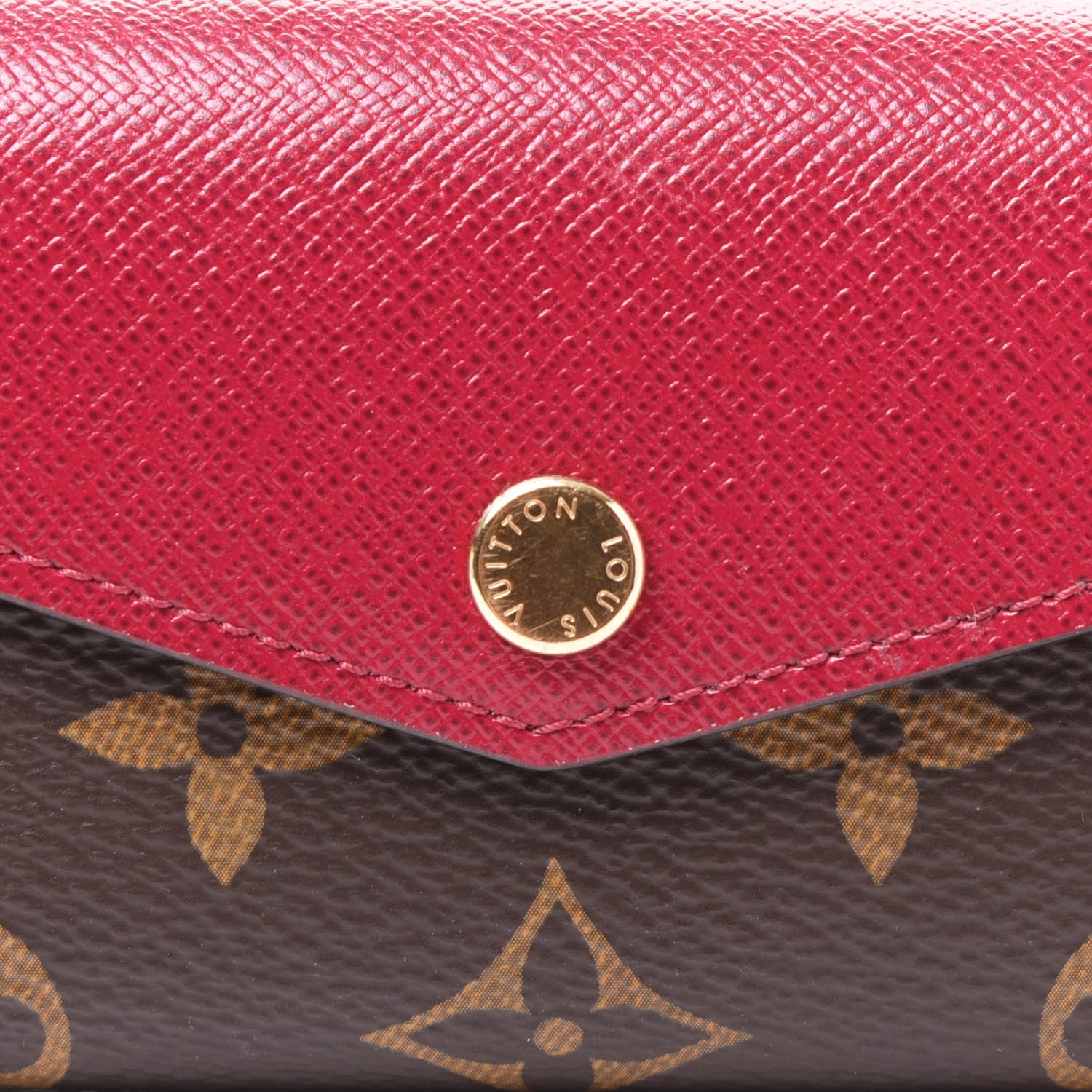 Louis Vuitton Monogram Sarah Multicartes Fuchsia 10 of 10