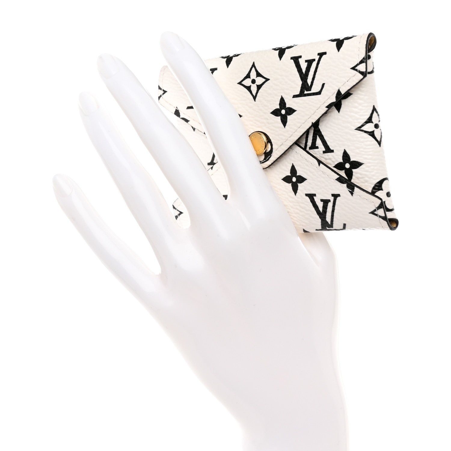 Louis Vuitton Monogram Giant Small Kirigami Pochette Insert White 2 of 8