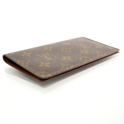 Louis Vuitton Monogram Simple Checkbook Holder Wallet 4 of 8