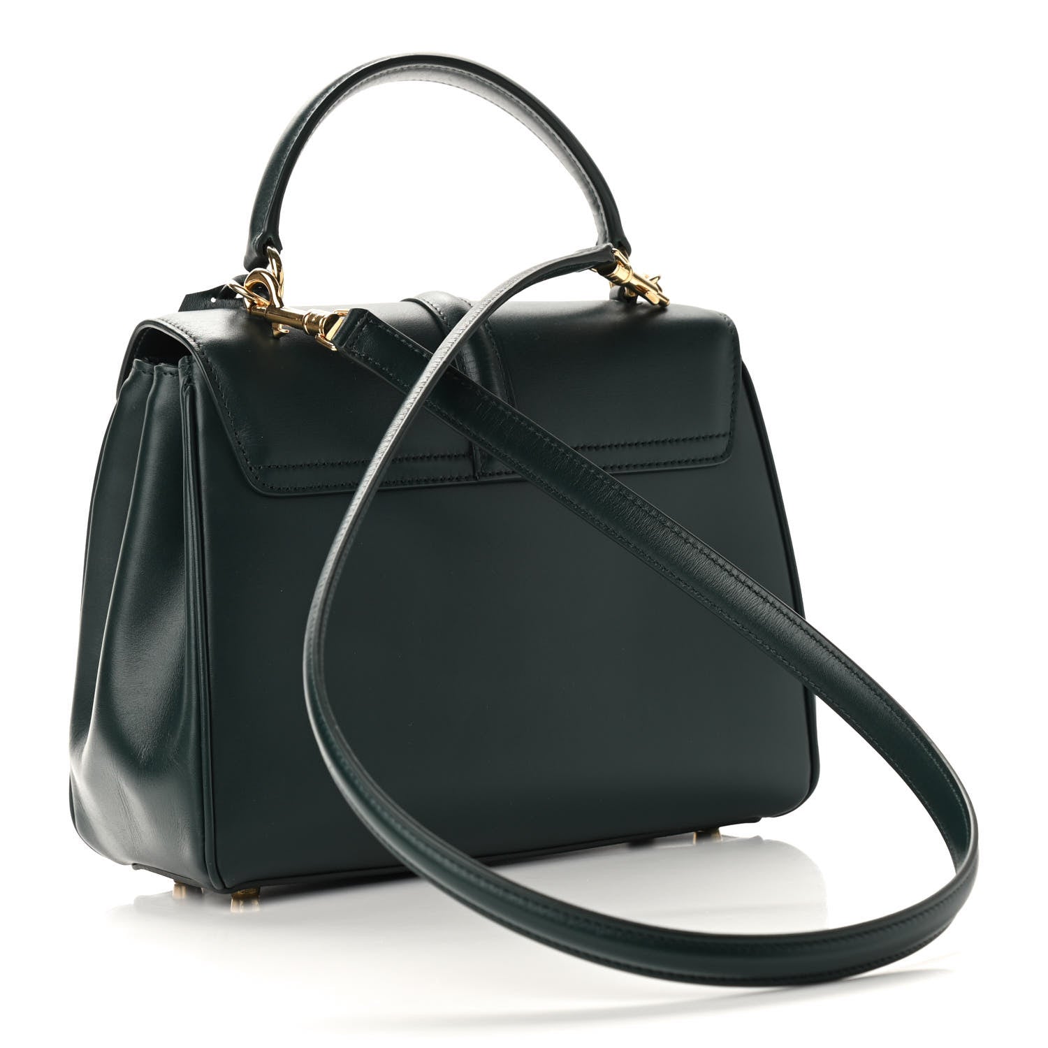 Celine Satinated Calfskin Small 16 Top Handle Bag Amazone 3 of 9