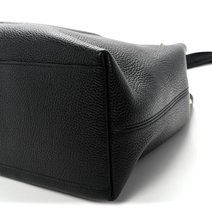 Gucci Pebbled Calfskin Medium Soho Chain Shoulder Bag Black 10 of 10