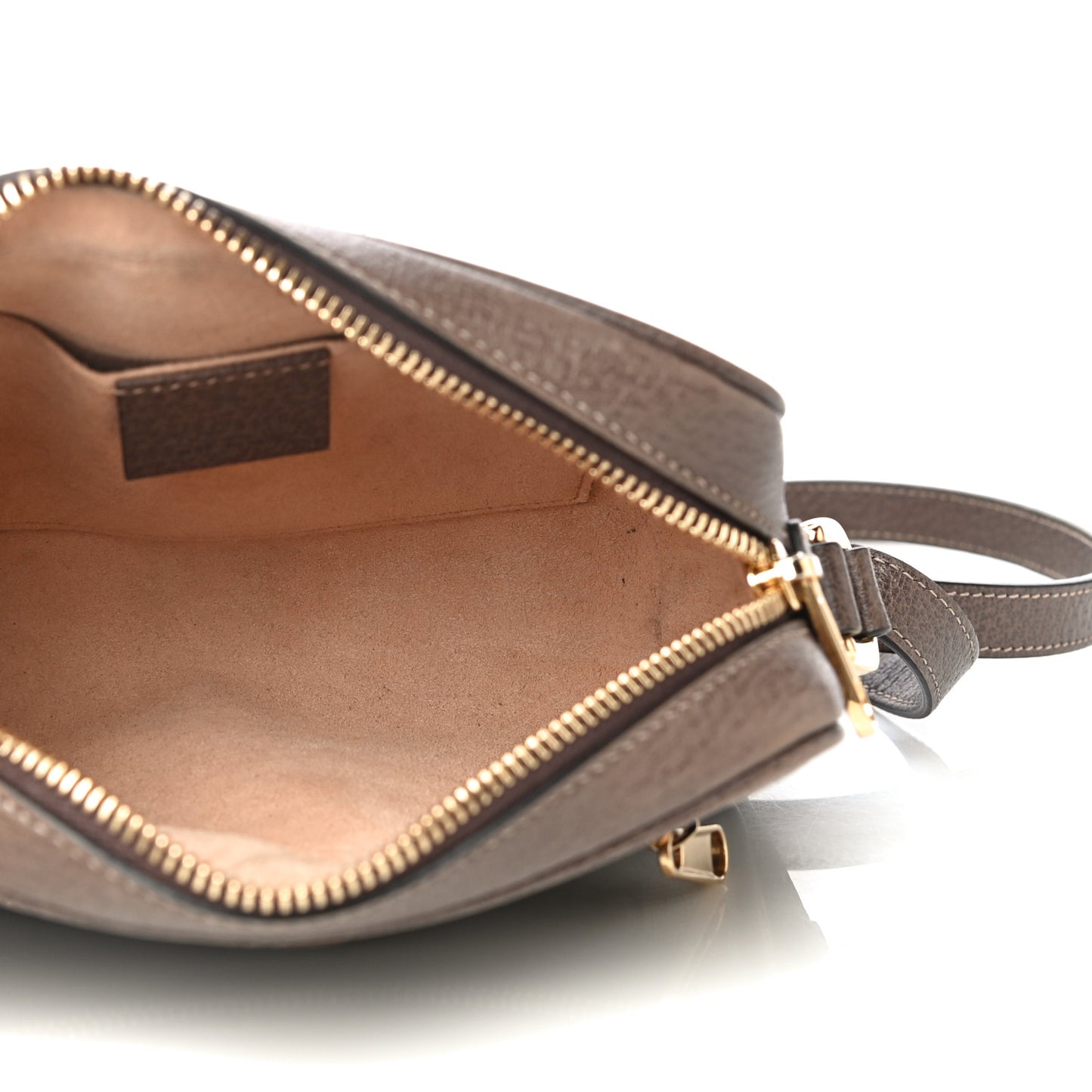GG Supreme Monogram Web Mini Ophidia Shoulder Bag Brown
