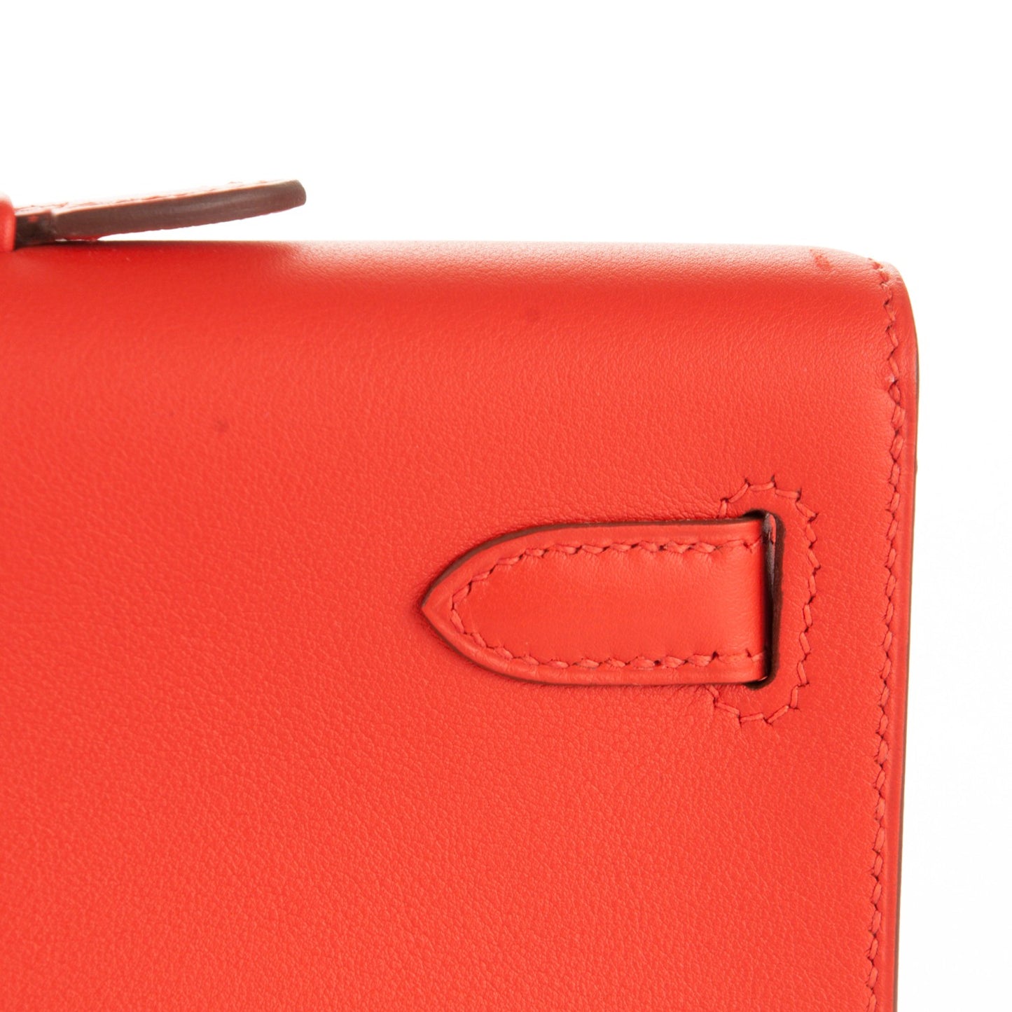 Swift Kelly Cut Clutch Pochette Capucine