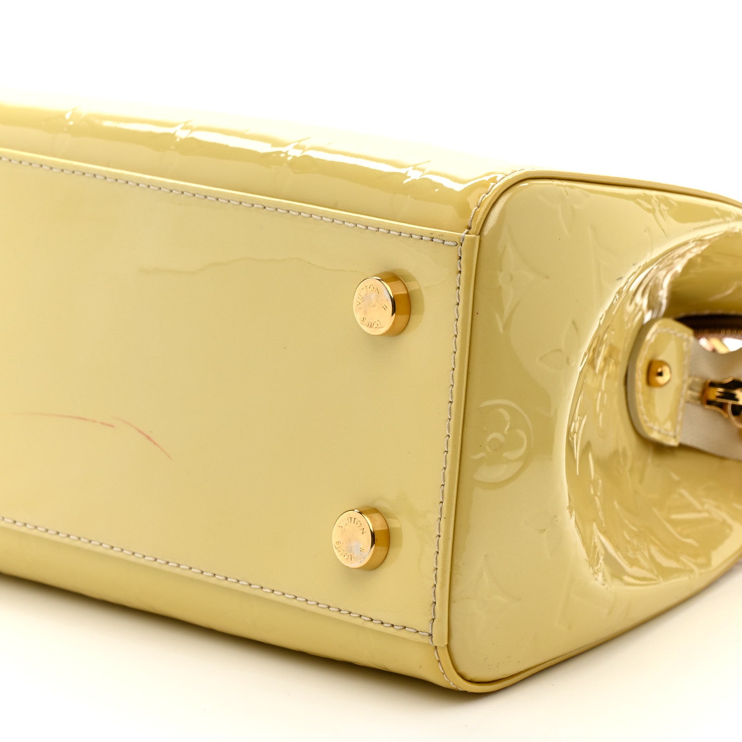 Louis Vuitton Vernis Brea MM Blanc Corail 10 of 16