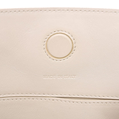 Christian Dior Calfskin Medium Bar Tote White 7 of 10
