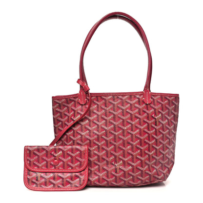 Goyard Goyardine Reversible Mini Anjou Red 2 of 13