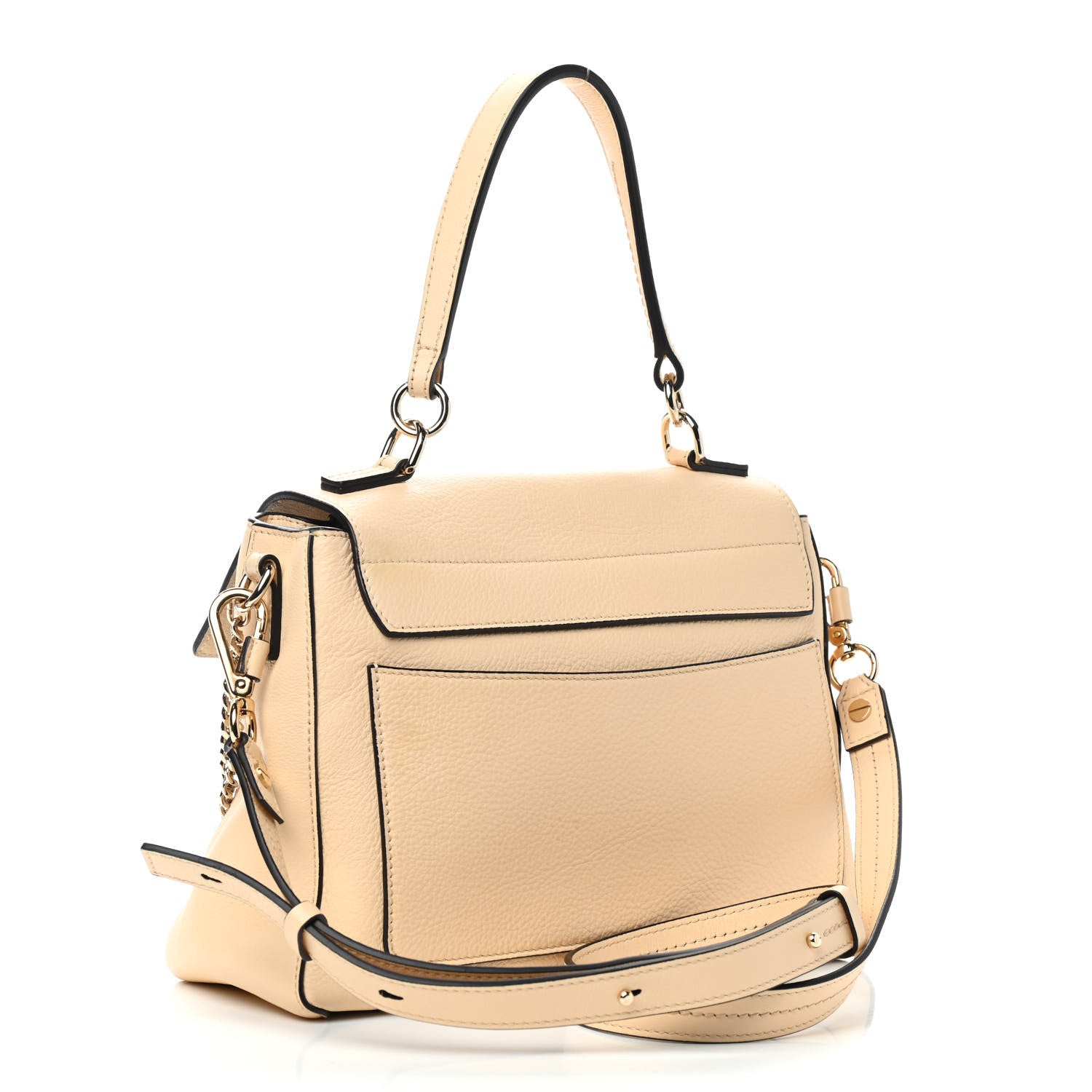 Chloe Calfskin Small Faye Day Shoulder Bag Blondie Beige 3 of 9