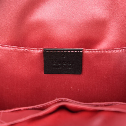 Gucci Velvet Matelasse GG Marmont Dome Backpack Black 5 of 9