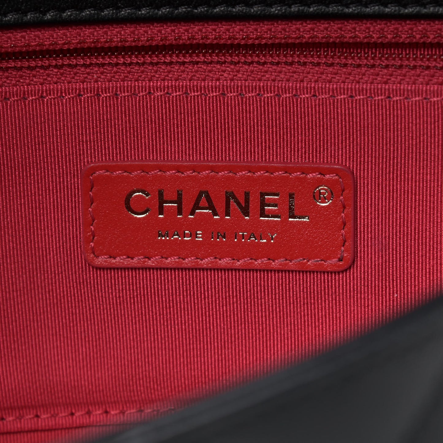 Lambskin Small Chain Handle Flap Bag Black