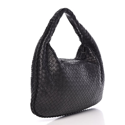 Bottega Veneta Nappa Intrecciato Medium Veneta Hobo Black 3 of 11