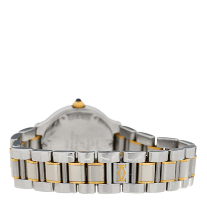 Cartier Stainless Steel 18K Yellow Gold 28mm Must De 21 Quartz Watch 5 of 6