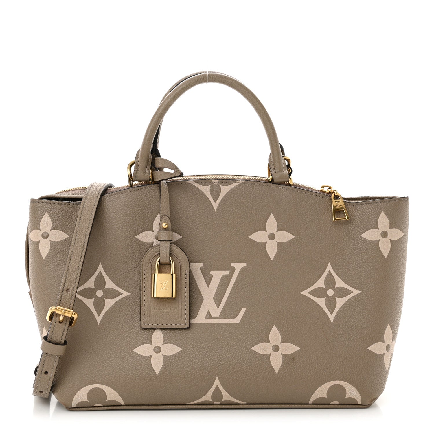 Louis Vuitton Empreinte Monogram Giant Petit Palais Tourterelle Creme 1 of 15