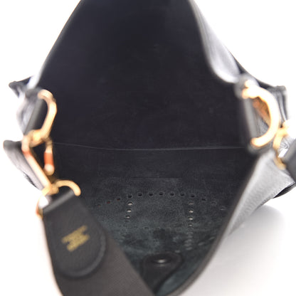 Hermes Taurillon Clemence Evelyne III PM Black 5 of 12