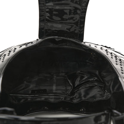 Burberry Patent Quilted Brook Hobo Black 7 of 10