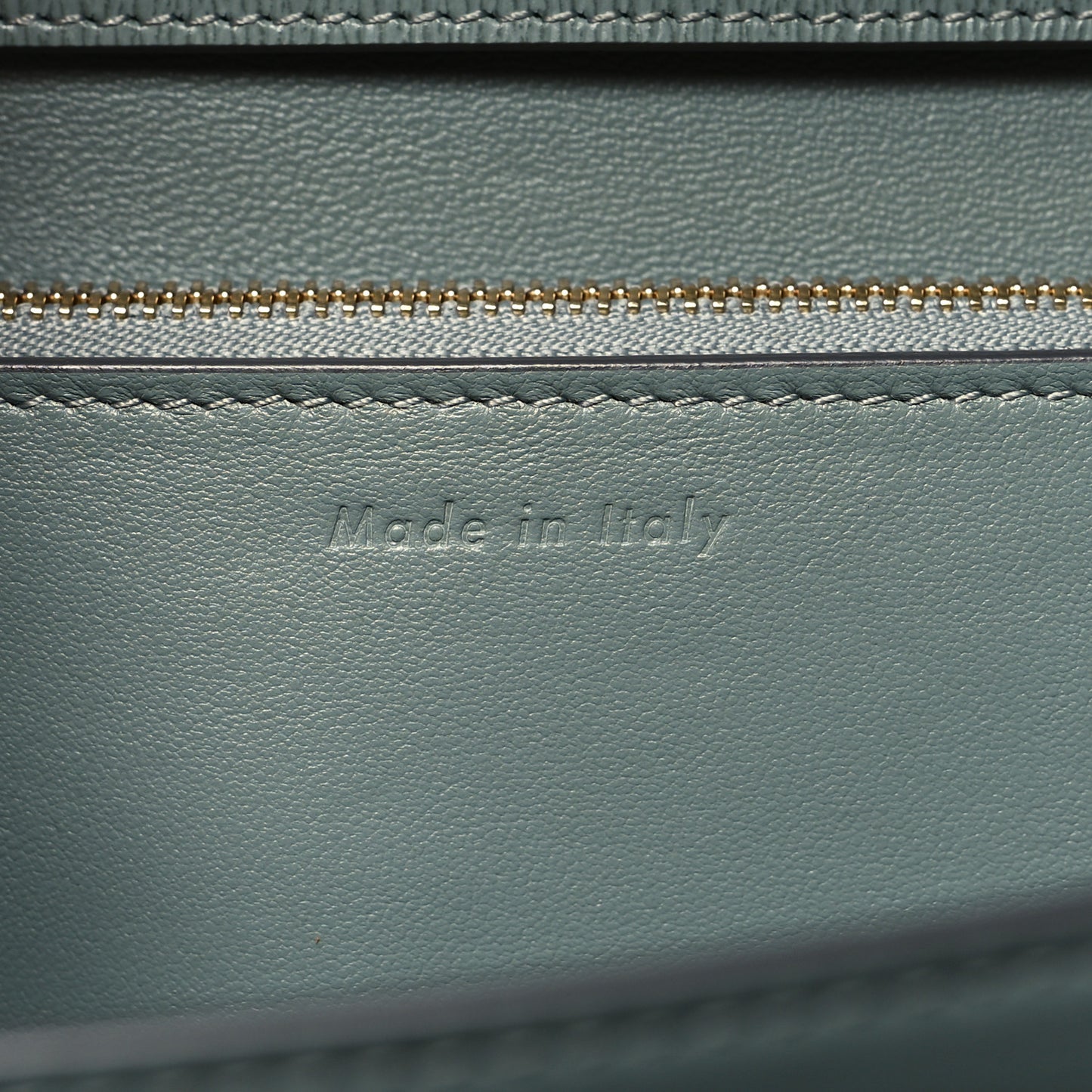 Liege Calfskin Medium Classic Box Flap Bag Storm