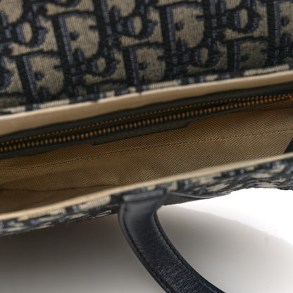 Christian Dior Oblique Saddle Bag Blue 5 of 10