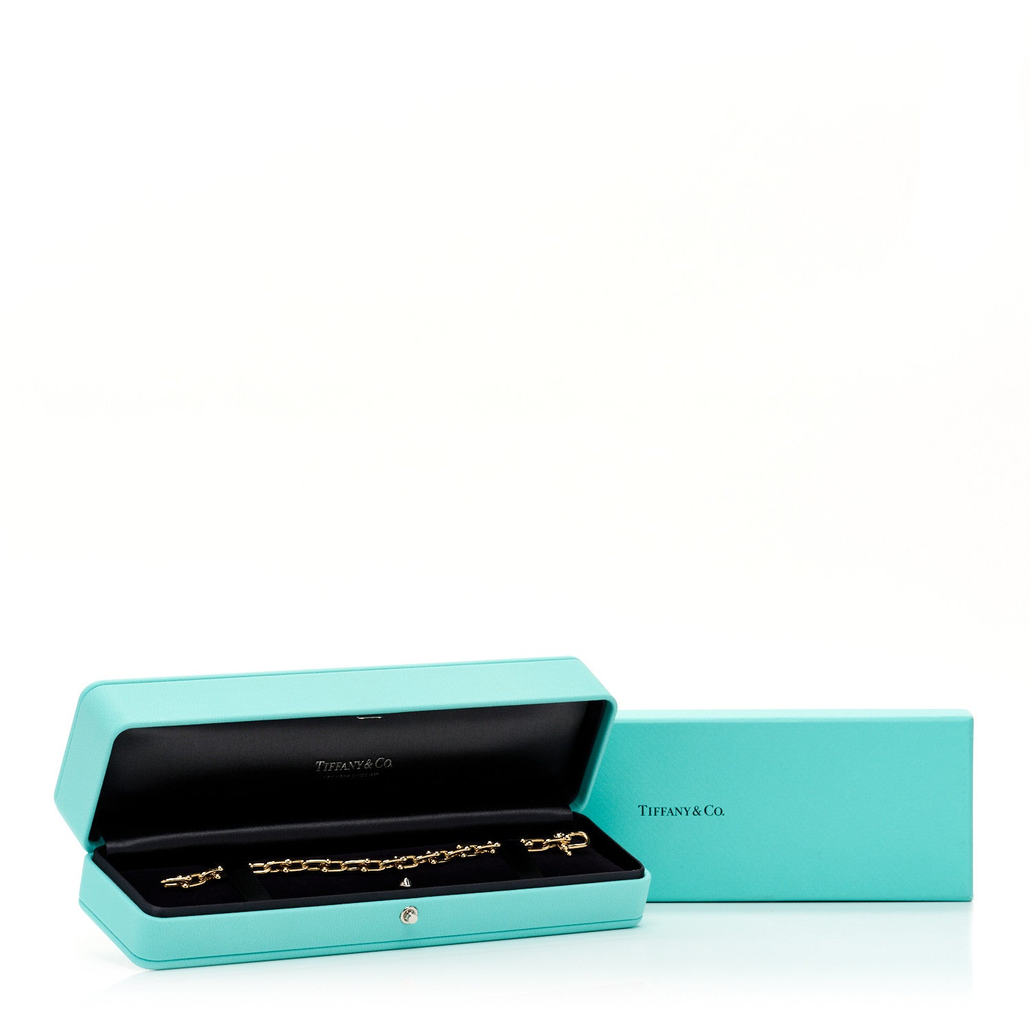 Tiffany 18K Yellow Gold Small HardWear Link Bracelet 5 of 5
