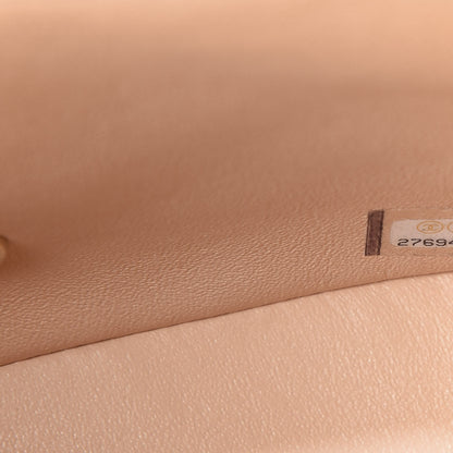 Chanel Lambskin Quilted Mini Square Flap Beige 9 of 11