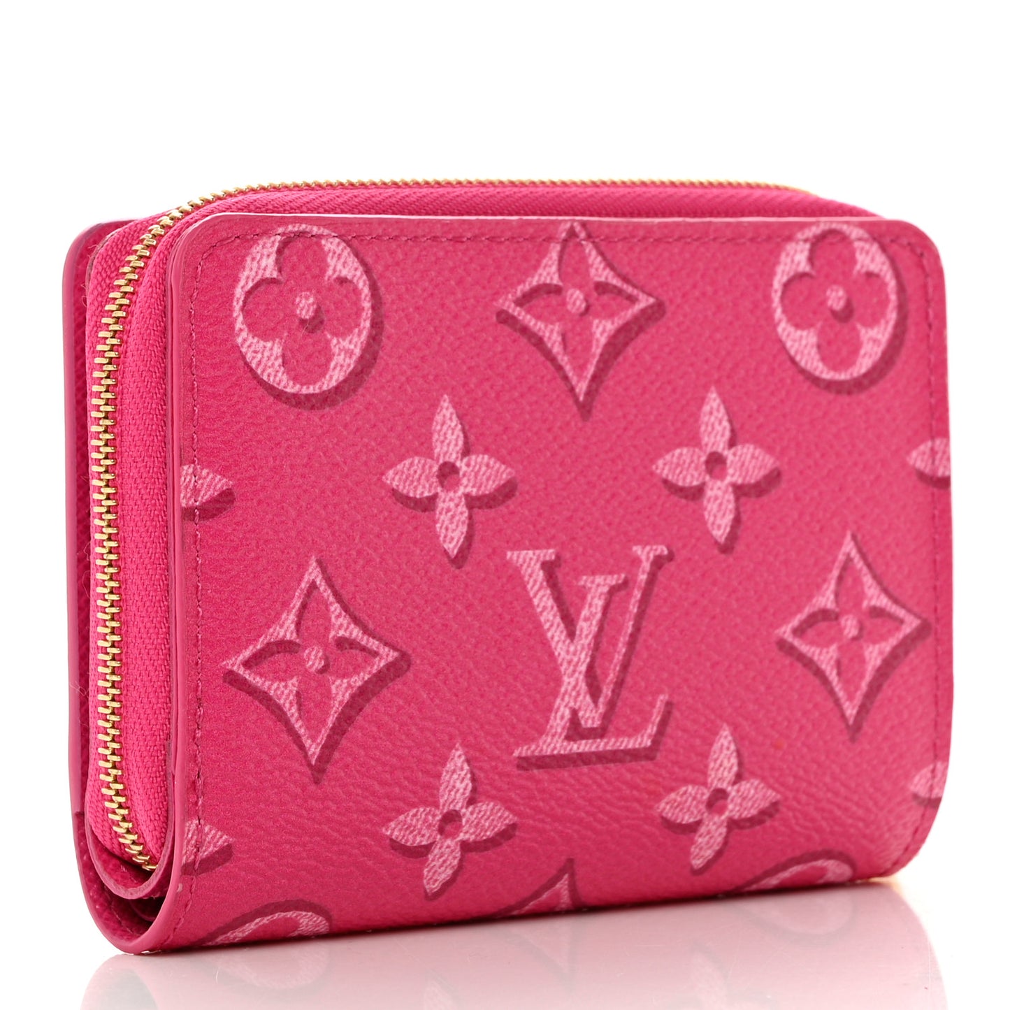 Monogram Fall for You Lou Wallet Fuchsia