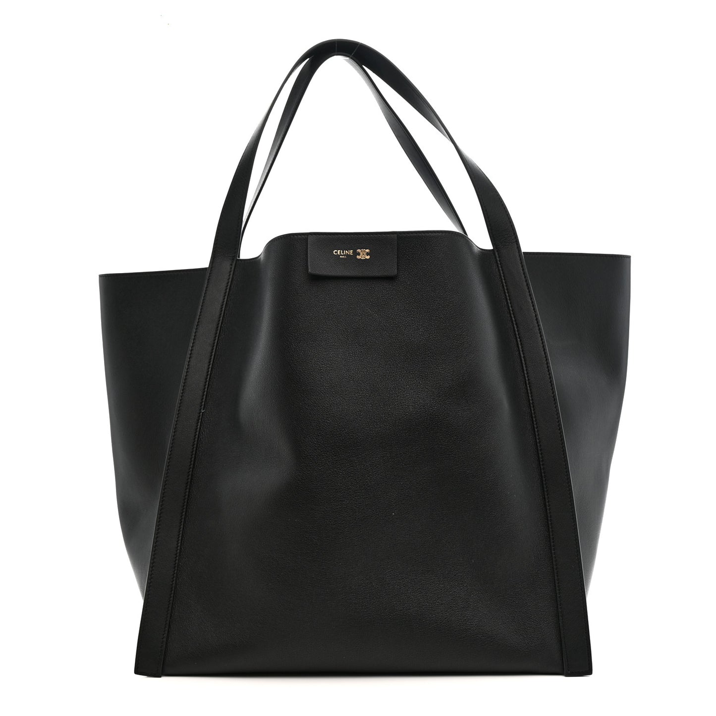 Supple Calfskin Medium Cube Black