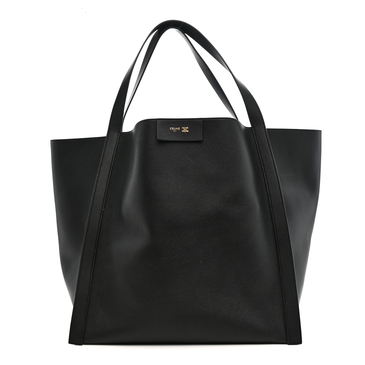 Celine Supple Calfskin Medium Cube Black 1 of 11